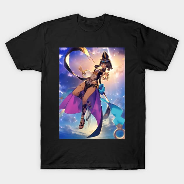 Goddess sunset T-Shirt by Hyanna